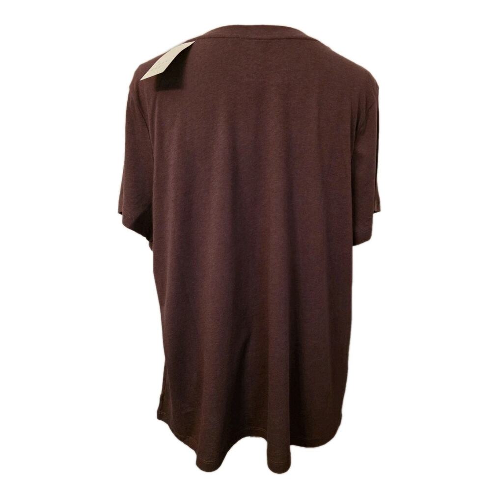 NWT XXL Women's Short Sleeve Merlot Soft Lightweight T-Shirt by A New Day - Picture 4 of 7